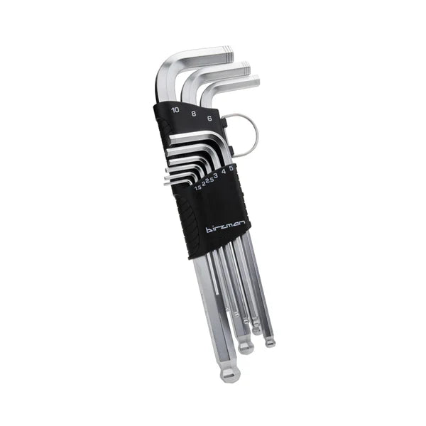 Birzman Bicycle Bike Allen Key Long Arm Ball Point Set (9 Pcs)