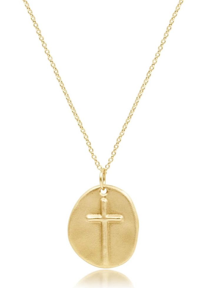 enewton Designs 16" Necklace Gold - Inspire Gold Charm