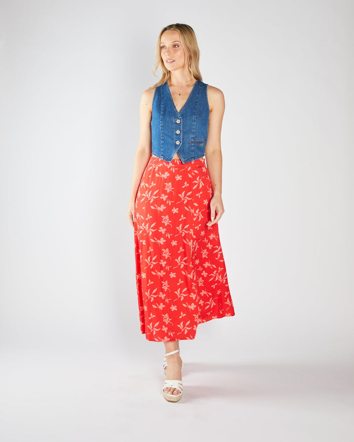 Fergie Skirt Red
