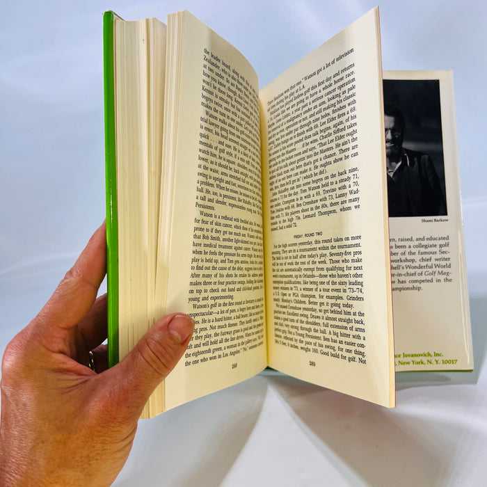 Golf's Golden Grind: The History of the Tour by Al Barkow 1974 First Edition Harcourt Brace Jovanovich