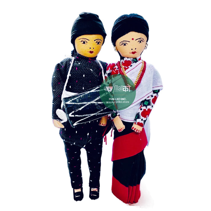 Handmade Nepali Newari culture doll