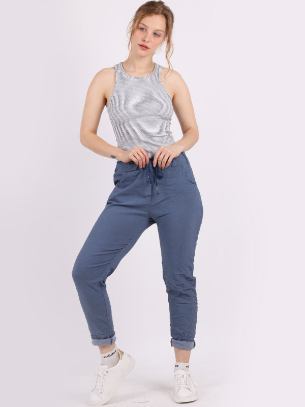 Italian Made Plain Magic Pants