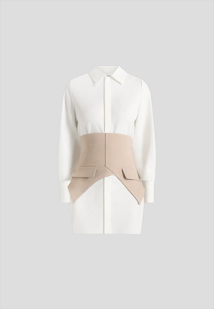 keira-corset-overlay-shirt-mini-dress-white-taupe