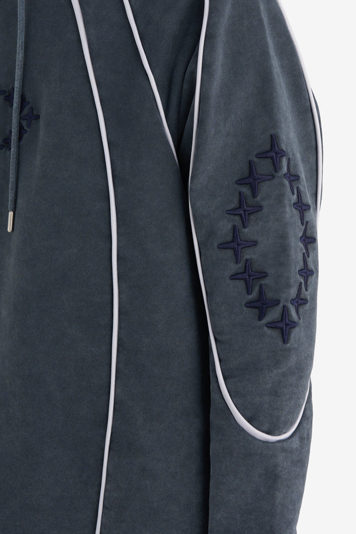 LOOSE HOODIE SKY XXS / NAVY