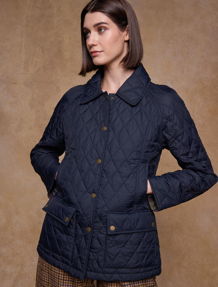 Molly Quilted Jacket #color_navy
