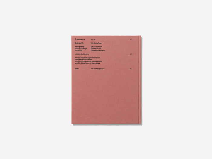 ERIK GUSTAFSSON + ETUDES STUDIO BOOK NO.28