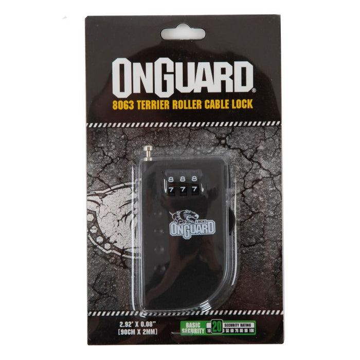 OnGuard 8063 Terrier Roller Cable Lock