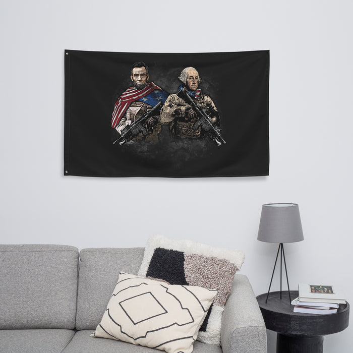 Presidential Soldiers Wall Flag