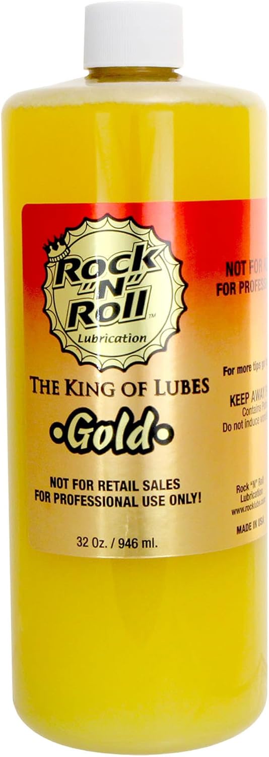 Rock N Roll Gold Chain Lube Kit - 32 Oz / 946ml
