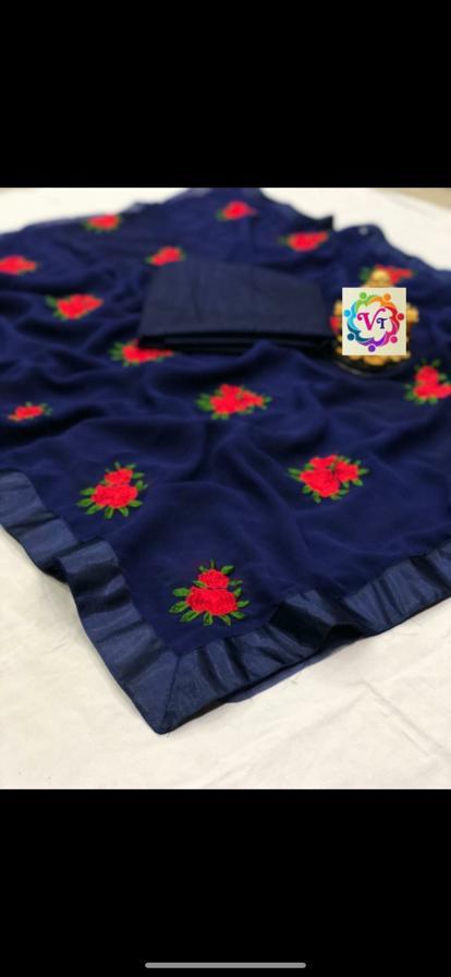 Rose Designer Saree