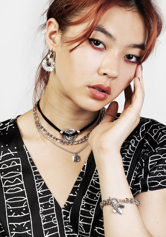 Runes Layered Necklace