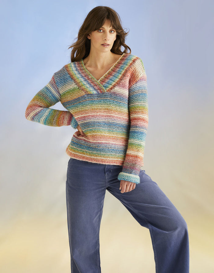 Sirdar Pattern 10701 Hide Tide Sweater