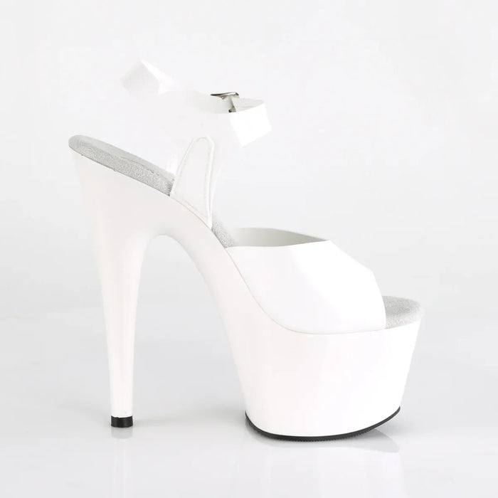 Tacones Pleaser ADORE-708N Blanco (jelly Like)