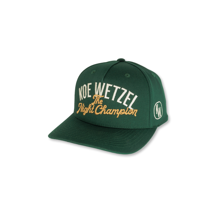 "The Night Champion" Hunter Green Hat