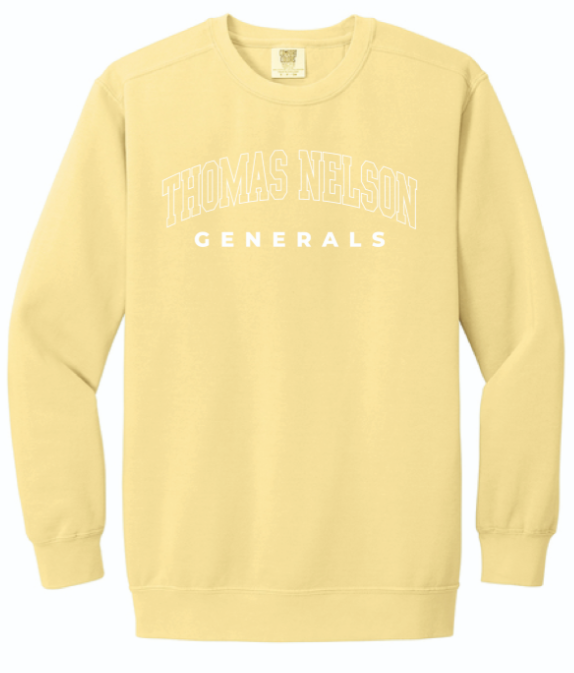 Thomas Nelson Generals Colorful Crewneck