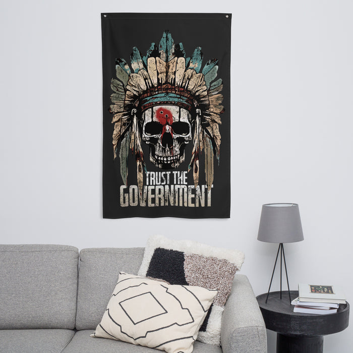 Trust the Government Wall Flag