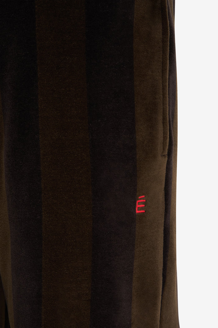 TRACKSUIT PANT VELVET XXS / KHAKI