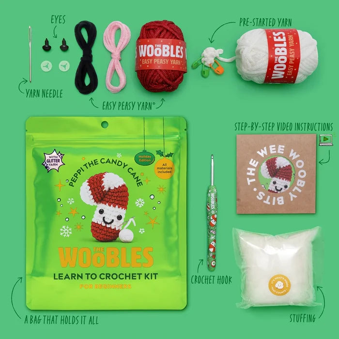Woobles Peppi the Candy Cane