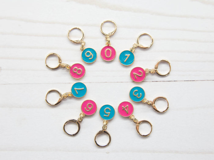 0-9 Number Counting | Stitch Markers
