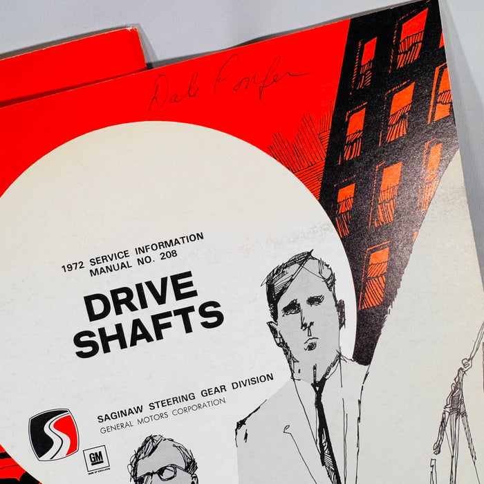 1972 GM Service Manuals – Drive Shafts & Power Steering Systems | Saginaw Steering Division | Automotive Repair Guides