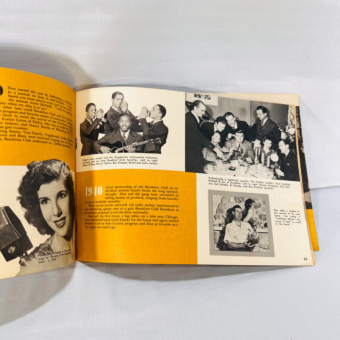 20 Years of Corn Don McNeill's Breakfast Club Pamphlet 1953