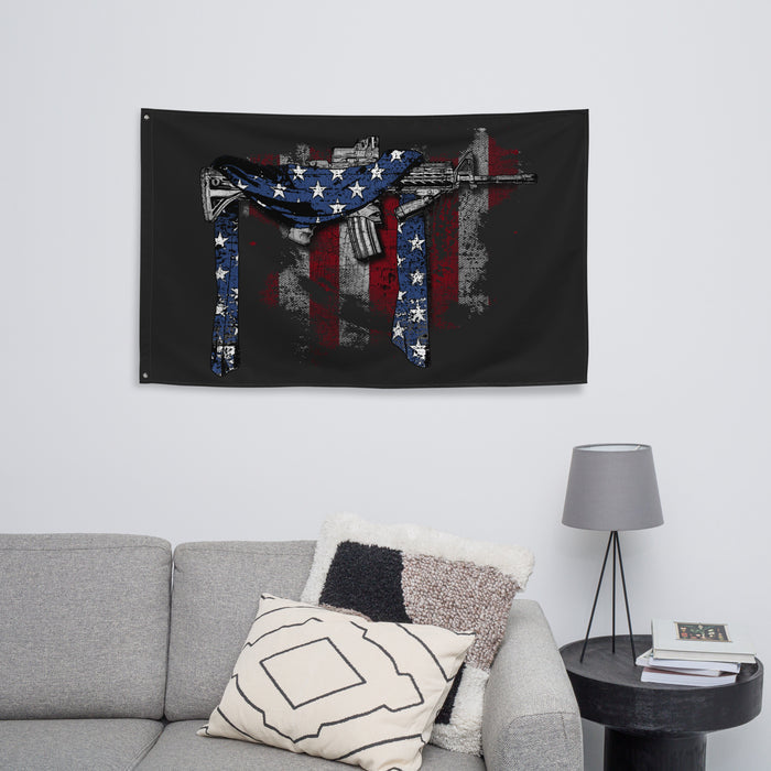 2nd Amendment Definition Wall Flag