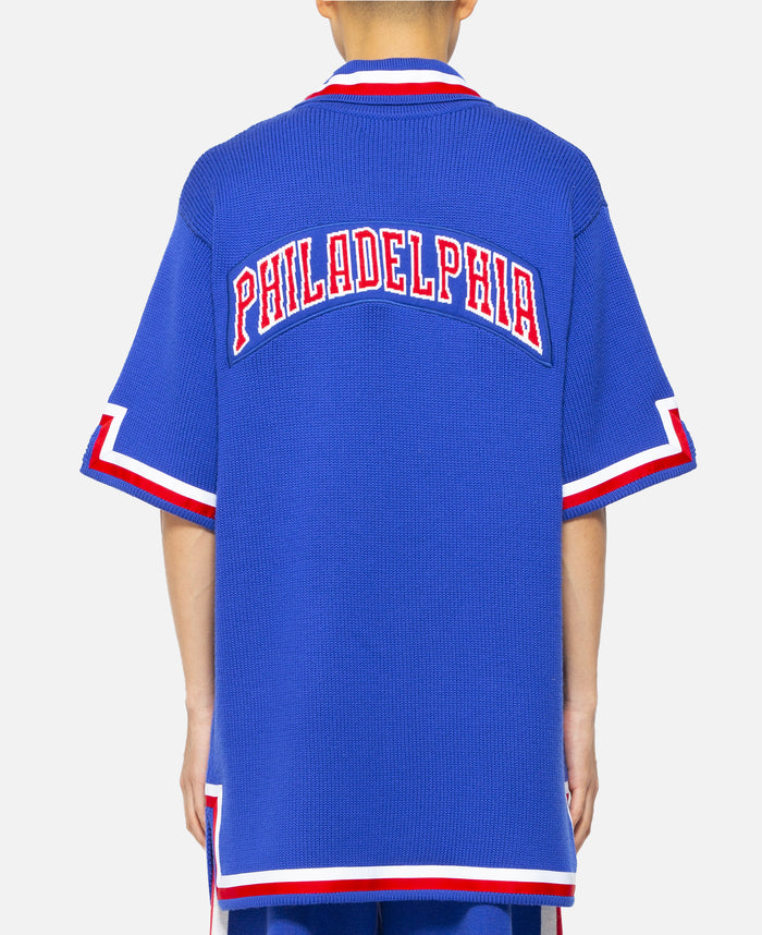 76ers 82-83 Knit Shooting Shirt