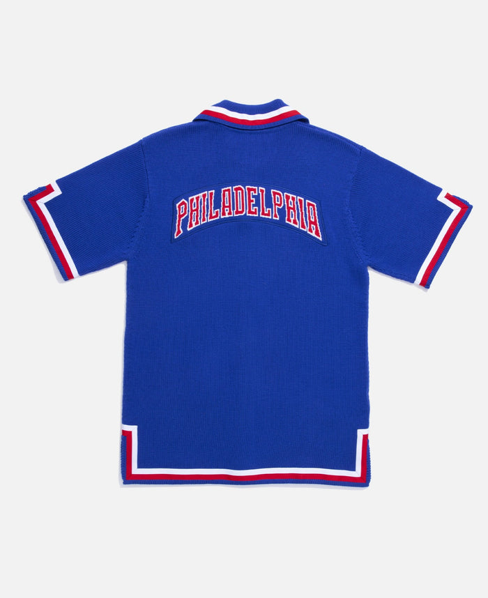 76ers 82-83 Knit Shooting Shirt
