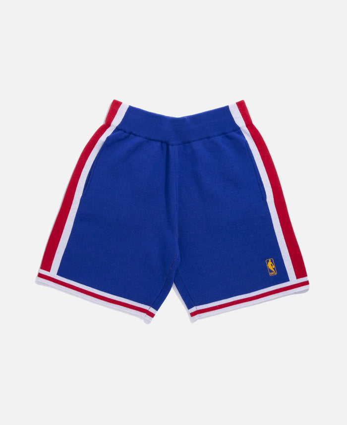 76ers 96-97 Knit Jacquard Shorts
