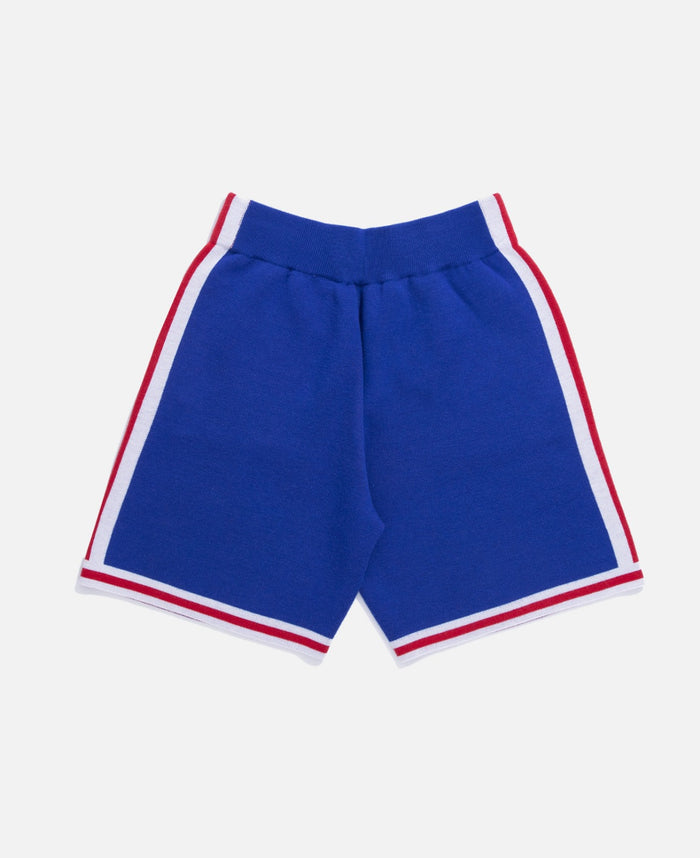 76ers 96-97 Knit Jacquard Shorts