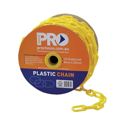 8mm Yellow Chain PCY825