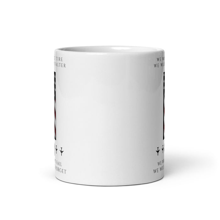 911: We Will Not Falter Mug
