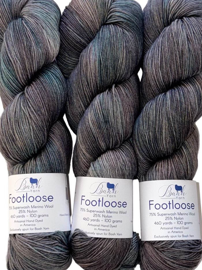 Baah Yarns Footloose Sock Yarn