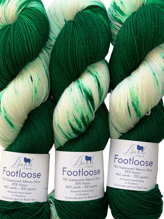 Baah Yarns Footloose Sock Yarn