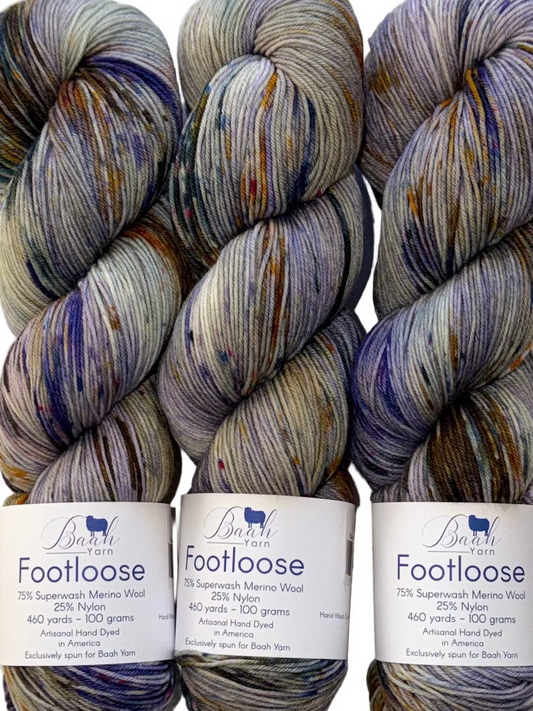 Baah Yarns Footloose Sock Yarn