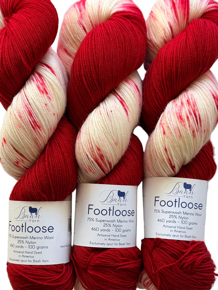 Baah Yarns Footloose Sock Yarn