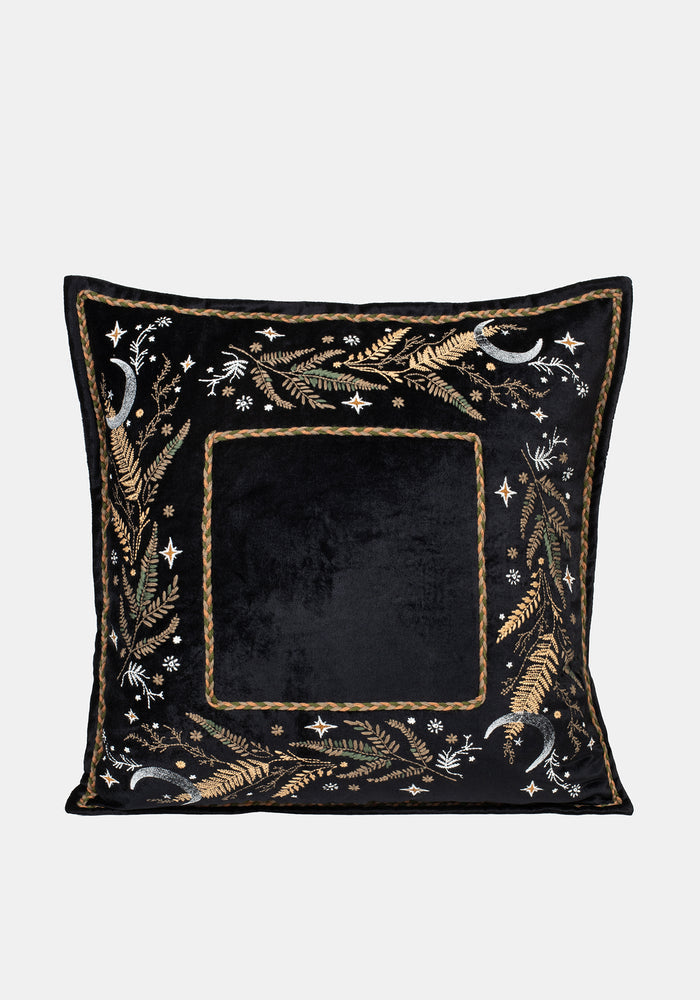 Abellona Embroidered Square Cushion