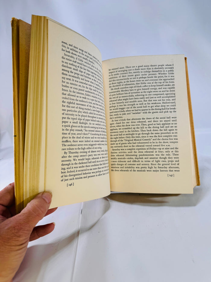 Act One an autobiography by Moss Hart 1959 A Random House Book