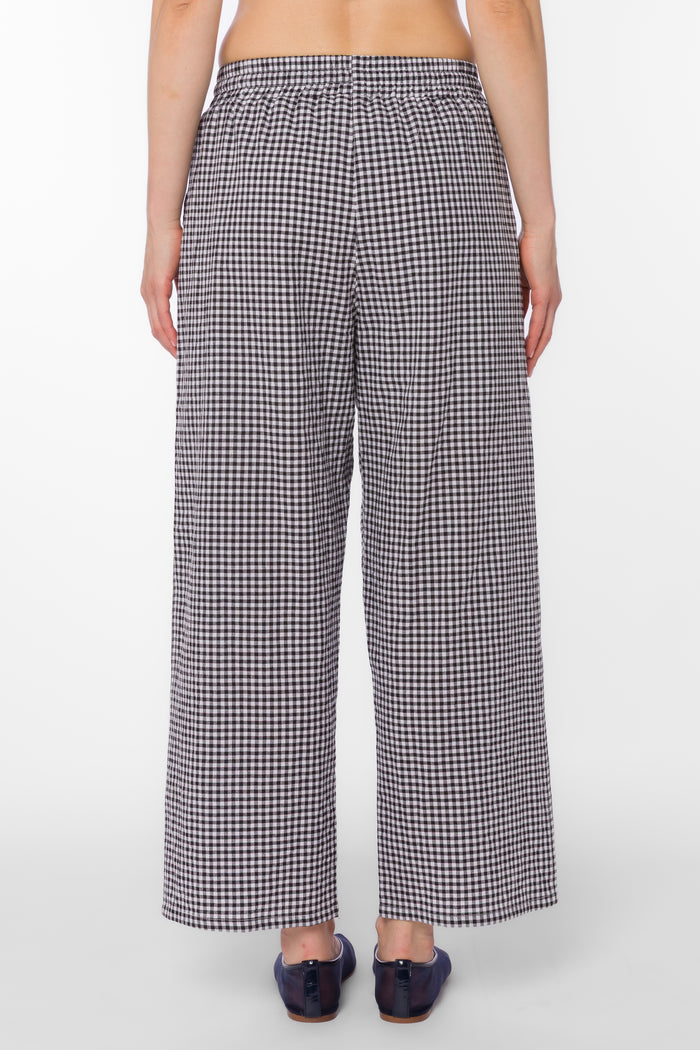 Allie Black Gingham Pants - Bottoms - Velvet Heart Clothing