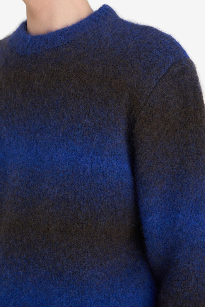 ALPACA ROUND NECK T1 / BLUE