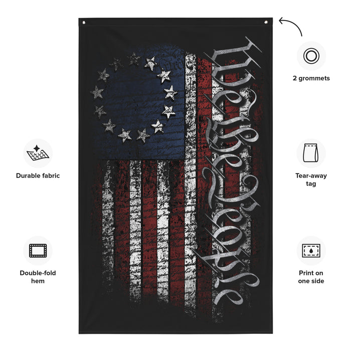America: We the People Wall Flag