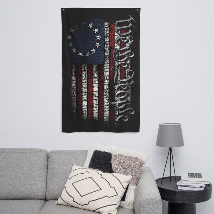 America: We the People Wall Flag