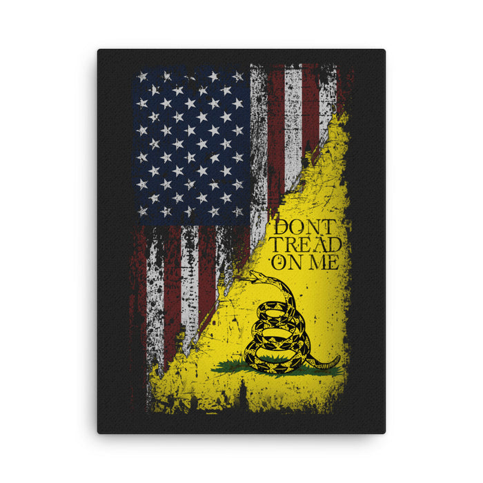 American Gadsden Flag Canvas