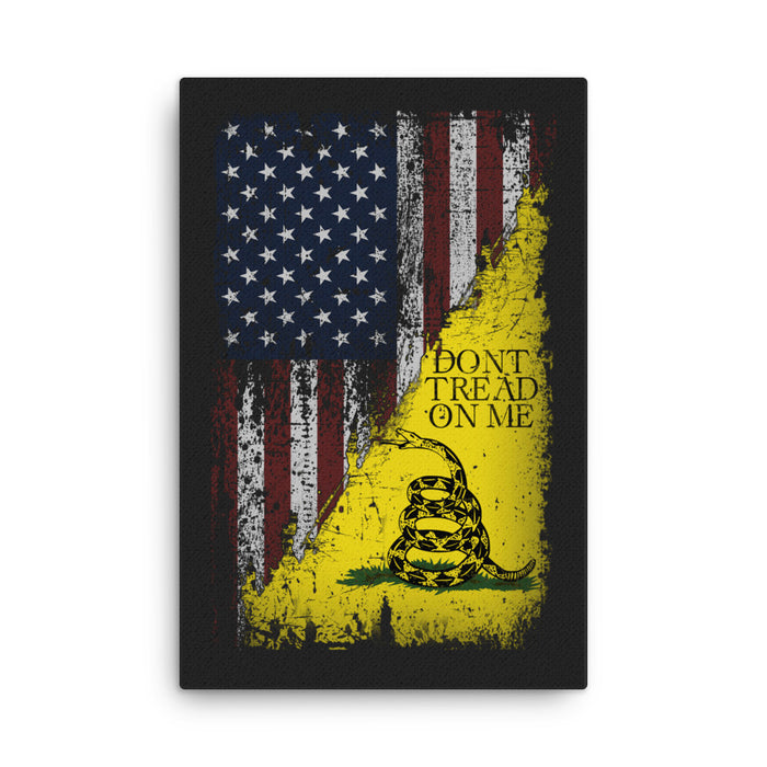 American Gadsden Flag Canvas