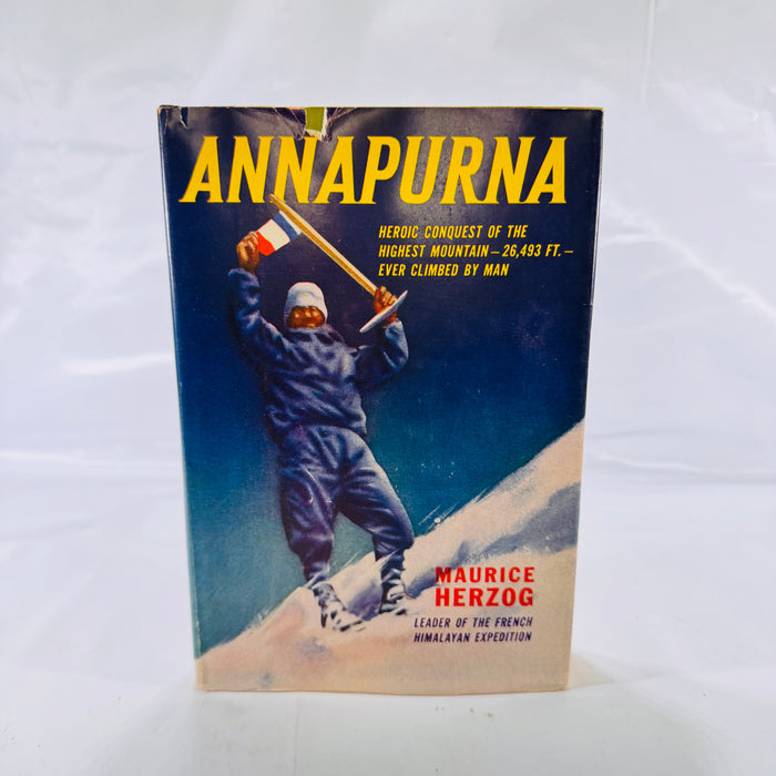 Annapurna: First Conquest of an 8000-Meter Peak by Maurice Herzog (1952), Hardcover with Dust Jacket