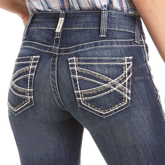 Ariat Marine Mid Rise Stretch Boot Cut Jean