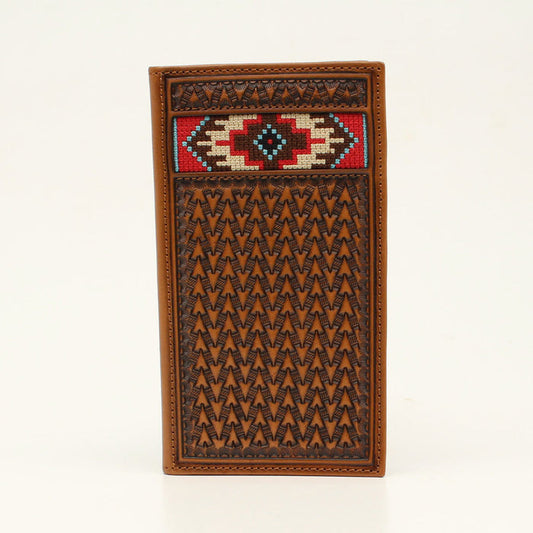 Ariat Multi Embroidery Inlay Rodeo Wallet