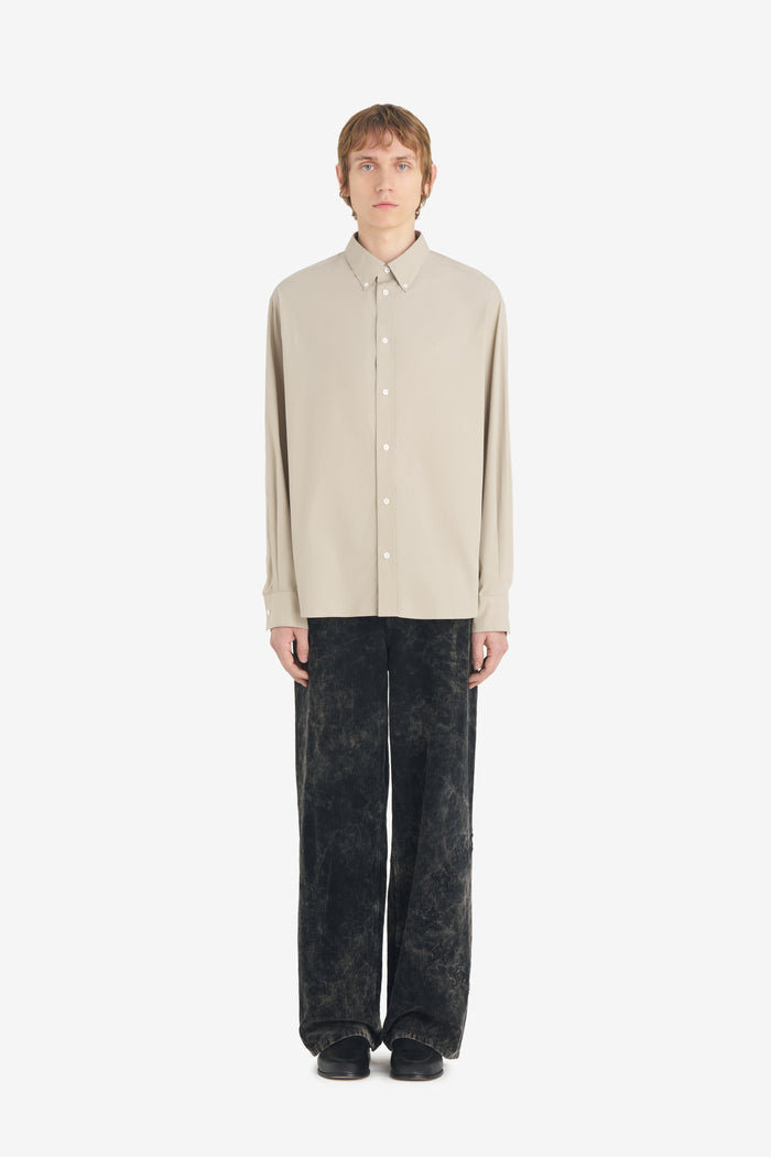 AVENUE SHIRT - BEIGE 42 / BEIGE