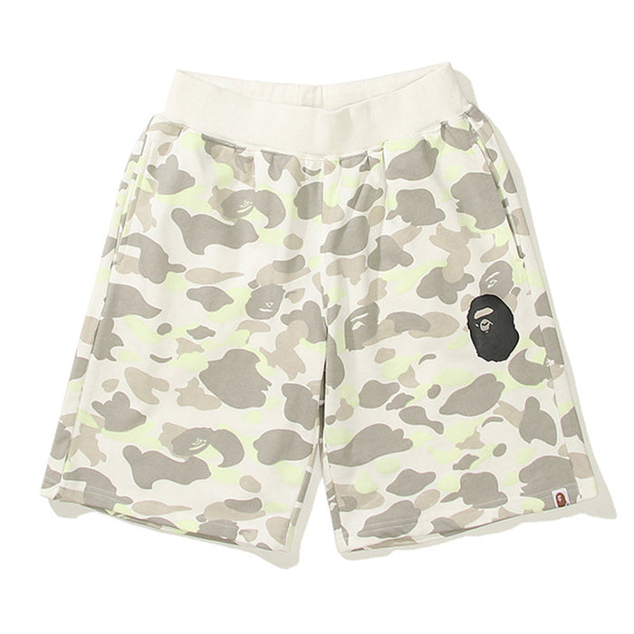 BAPE Glow Camo Ape Head Shorts