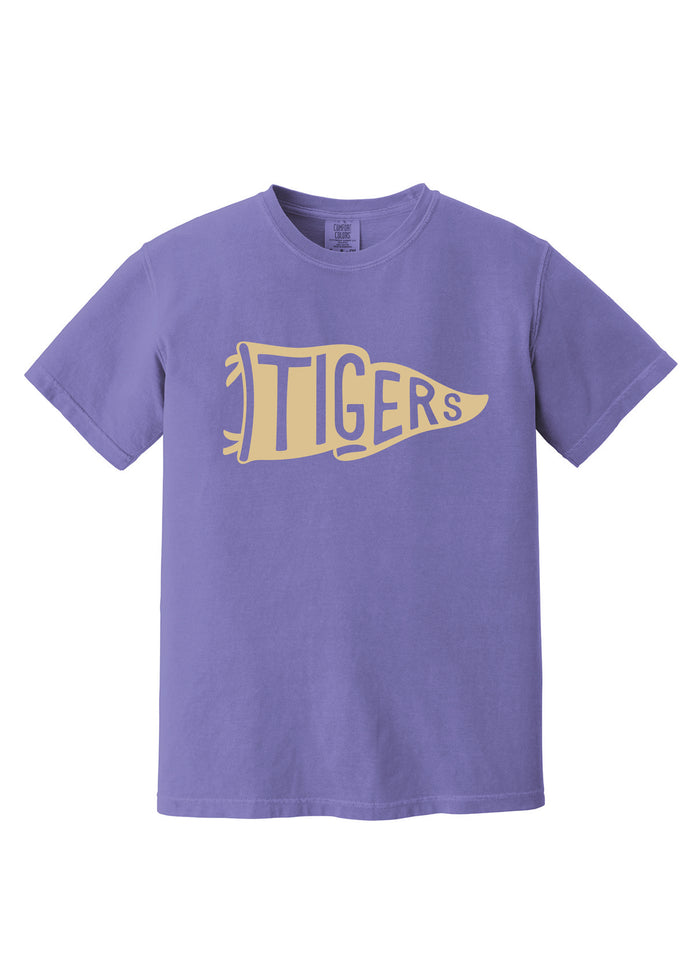 Bardstown Tigers Flag Comfort Colors Tee